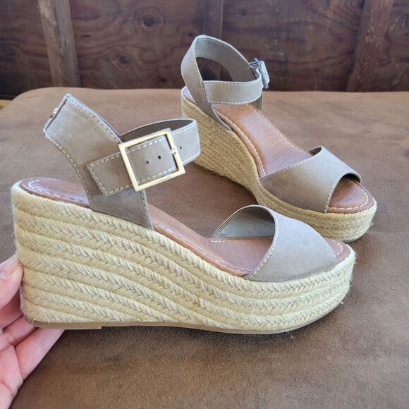 Sam Edelman platform heel sandals womens size 9.5 - Picture 5 of 8